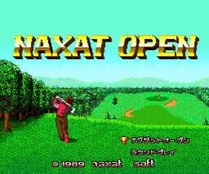 Naxat Open (Japan) Screenshot